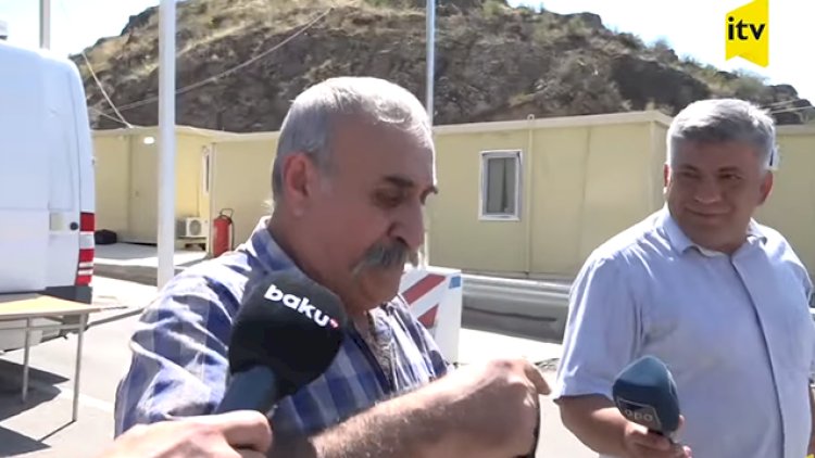 Qarabağ ermənisi suala Azərbaycan dilində cavab verdi - Video