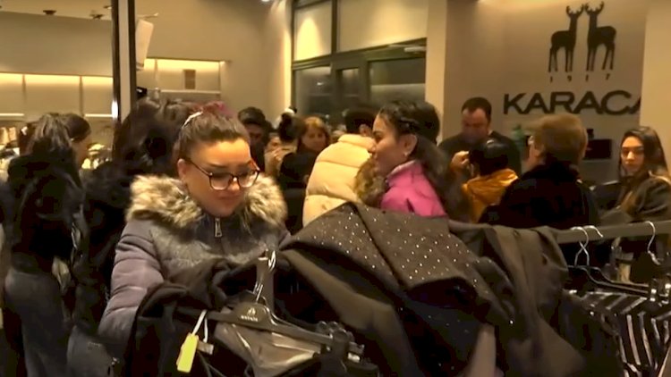 Vasif Talıbovdan yüksək faizli endirim: Əhali mağazalara axışır - Video 
