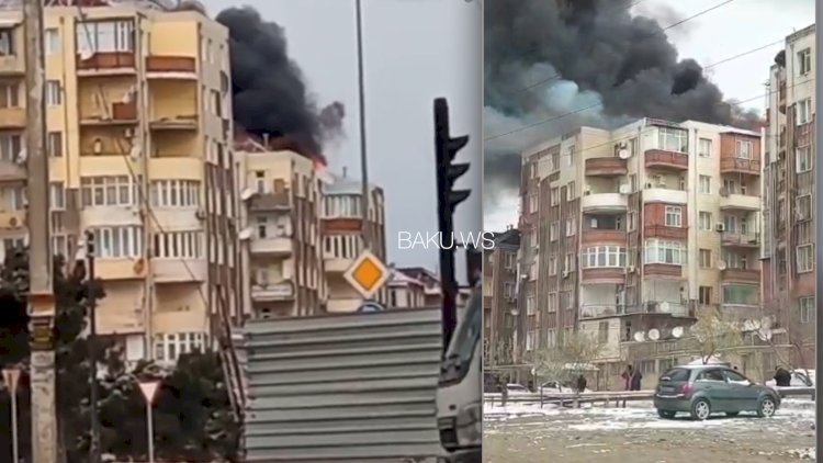 Məmmədlidəki yanğın söndürüldü - Yenilənib