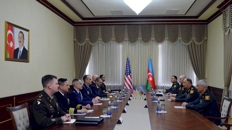 Kərim Vəliyev ABŞ generalı ilə danışıqlar apardı