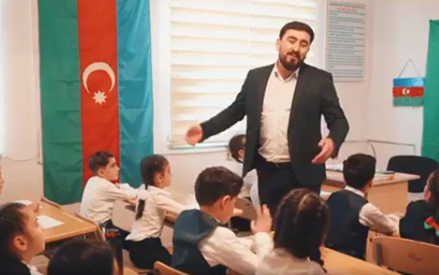 Məktəbdə şagirdlərin iştirakı ilə çəkilən bu klip narazılıq yaratdı - Video