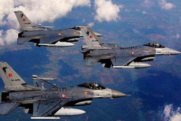 Türk qırıcısı İraqın şimalını bombaladı - Video