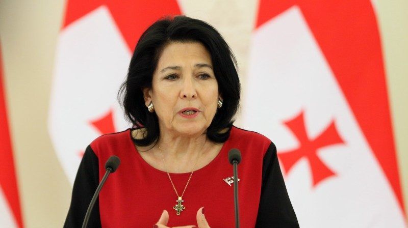 Salome Zurabişvili: hakimiyyət “erməni karuseli”ndən istifadə edərək seçkiləri saxtalaşdırıb