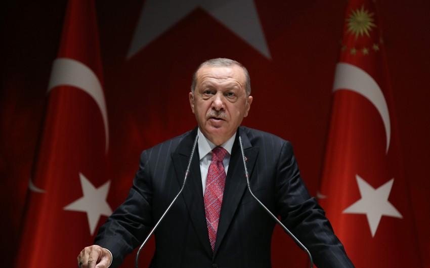 "Türkiyə regionda terrora tamamilə son qoymaq niyyətindədir" - Ərdoğan