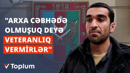 "Arxa cəbhədə olmuşuq deyə veteranlıq vermirlər" - ETİRAZ