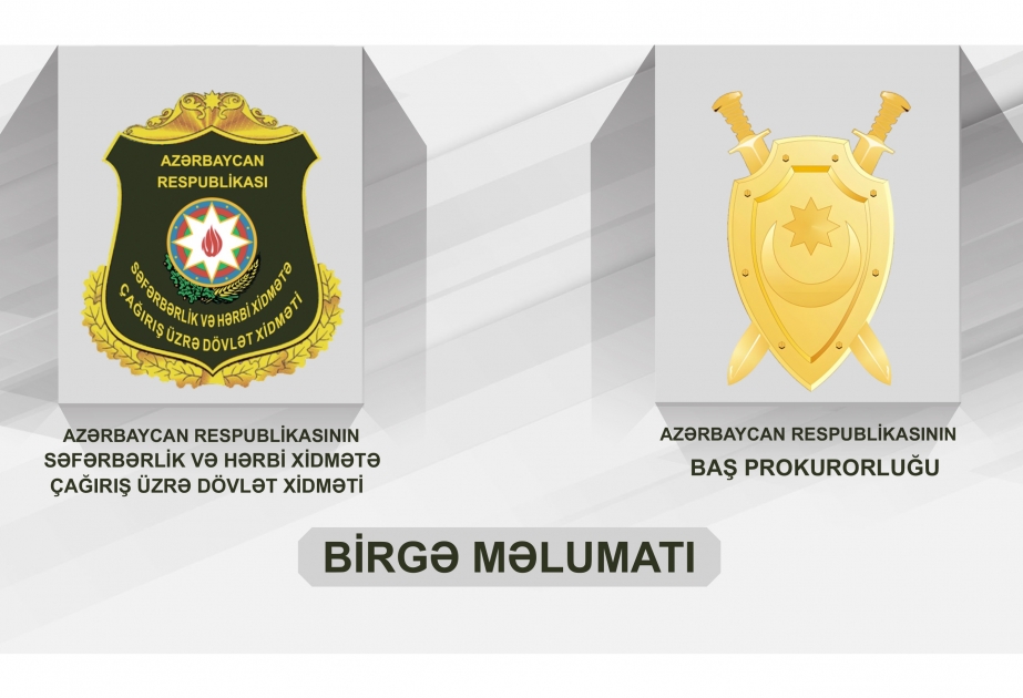 Rüşvət müqabilində hərbi xidmətdən yayınmağa şərait yaradan VƏZİFƏLİ ŞƏXS HƏBS EDİLİB