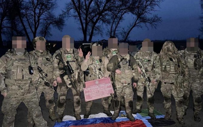 Ukrayna tərəfdə vuruşan rus könüllülər Rusiyanın daha 2 məntəqəsini  tutdu... - FOTO