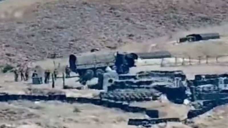 Ermənistan Azərbaycanla şərti sərhədə yeni hərbi qüvvələr yığır (VİDEO)