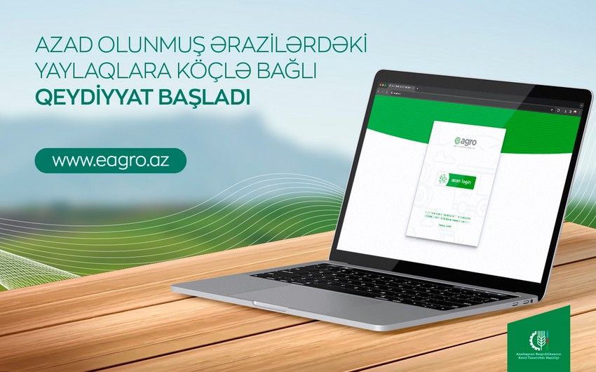 Azad olunmuş ərazilərdəki yaylaqlara köçlə bağlı qeydiyyat başladı