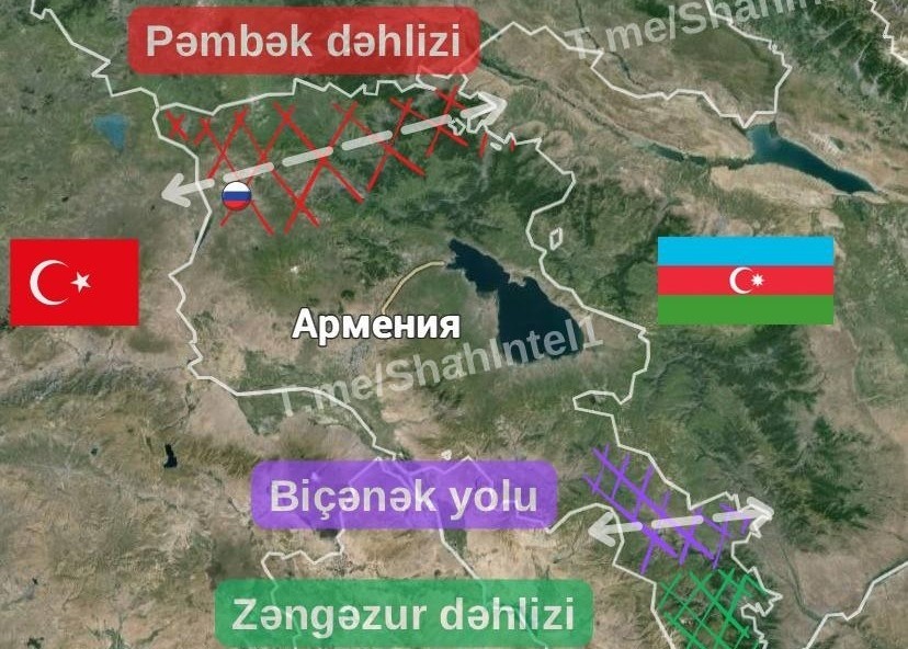 Zəngəzur dəhlizinə yeni alternativ: “Pəmbək dəhlizi” nədir? – XƏRİTƏ