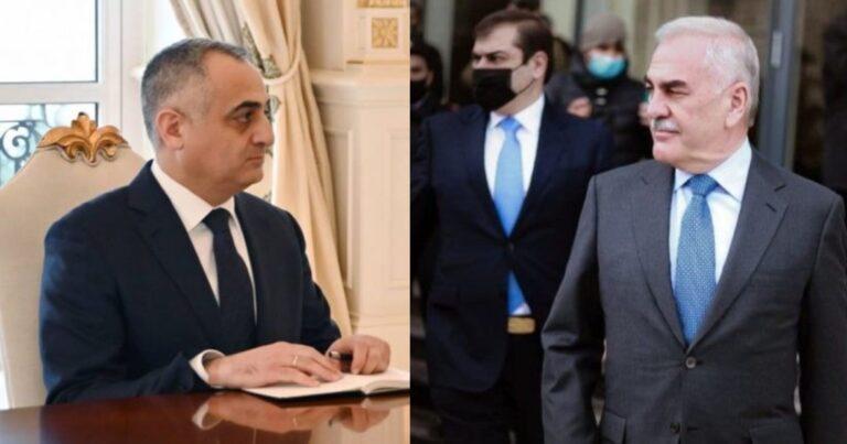 TALIBOVUN OĞLU QƏFİL ALİ MƏCLİSDƏ PEYDA OLDU – Fuad Nəcəfli Rza Talıbovu qapıdan geri qaytarıb