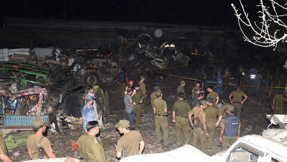 Pakistanda bomba partladı: ölü və yaralılar var