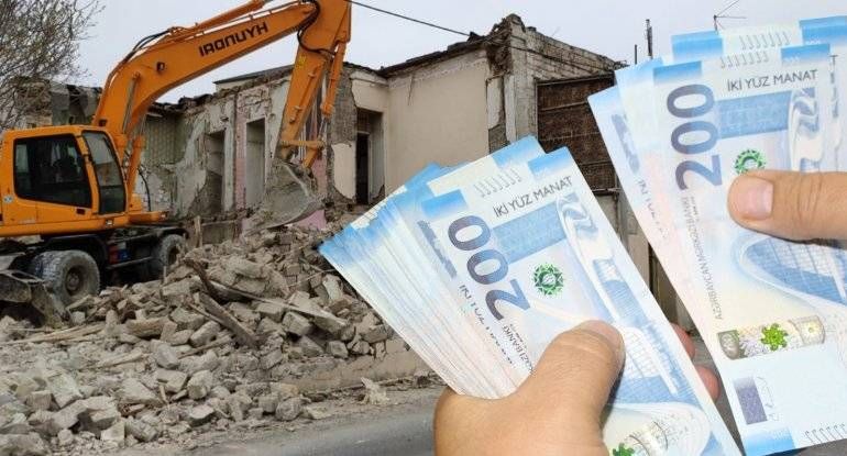 Bakının daha bir ərazisində binaların söküntüsünə başlanılır: Sakinlərə kompensasiya veriləcək - VİDEO